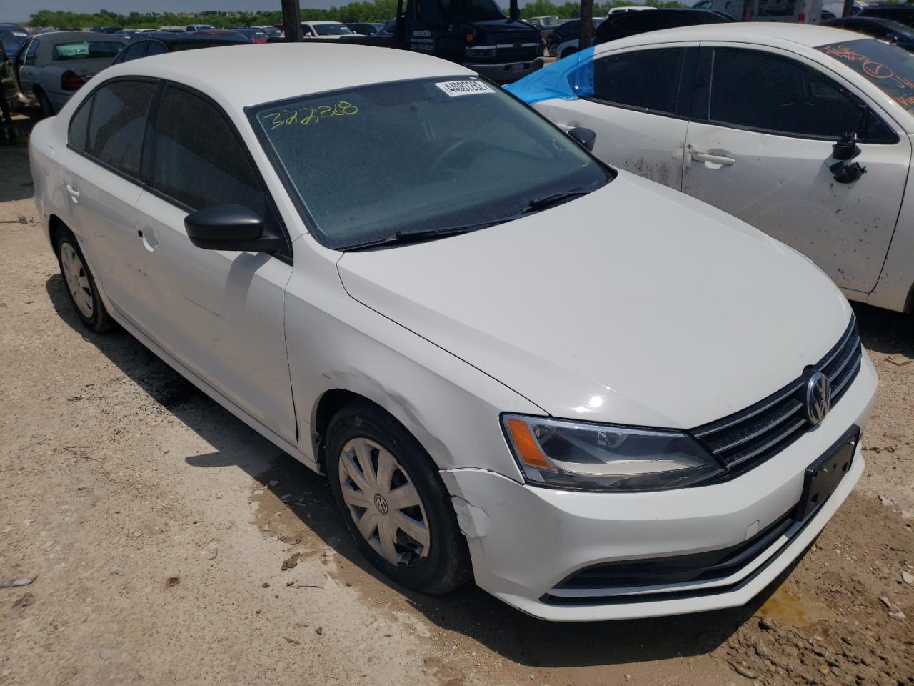 VOLKSWAGEN JETTA BASE 2015 with VIN 3VW2K7AJ0FM322868 - Photo from auction