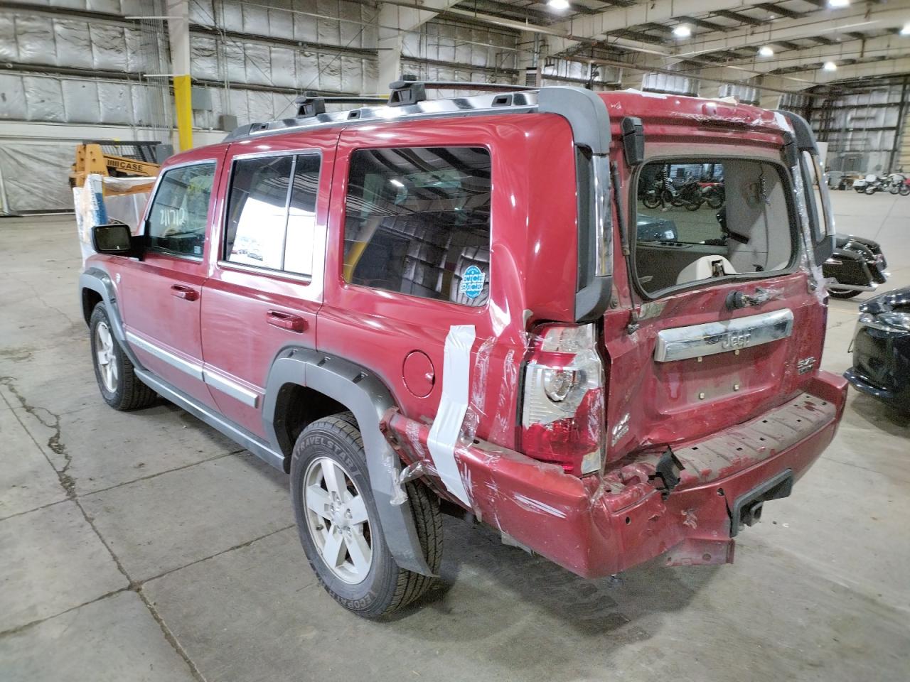 Photo 3 from auction – 2006 JEEP COMMANDER with VIN 1J8HG58216C167193