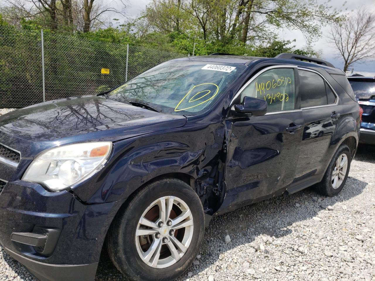 Photo 9 from auction – 2015 CHEVROLET EQUINOX LT with VIN 2GNALBEK9F1147892