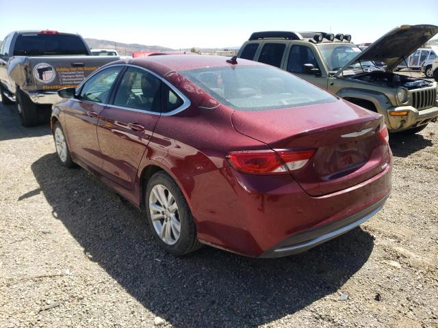 Photo 3 from auction – 2016 CHRYSLER 200 LIMITE with VIN 1C3CCCAB3GN157190