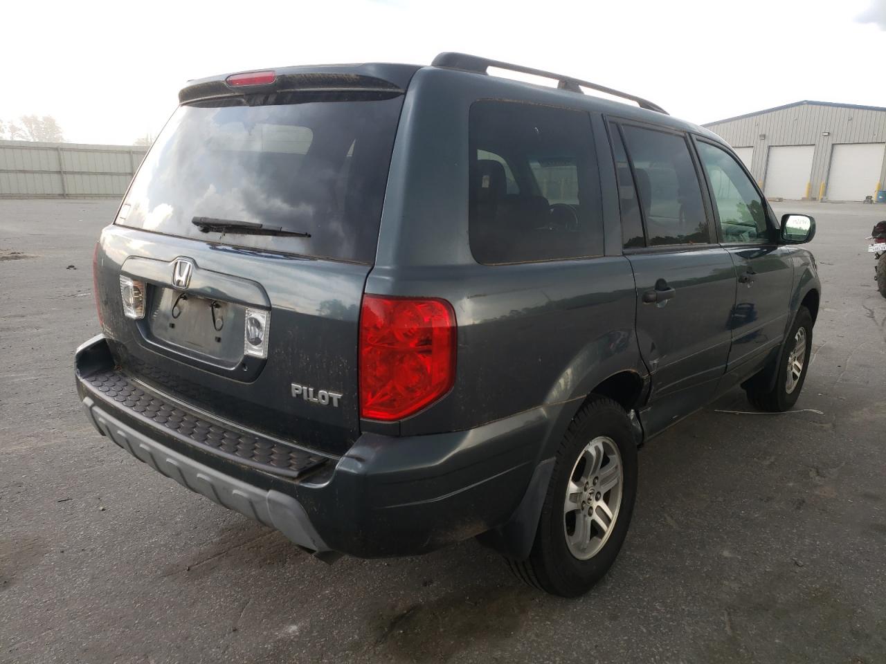 Photo 4 from auction – 2004 HONDA PILOT EXL with VIN 5FNYF185X4B005110