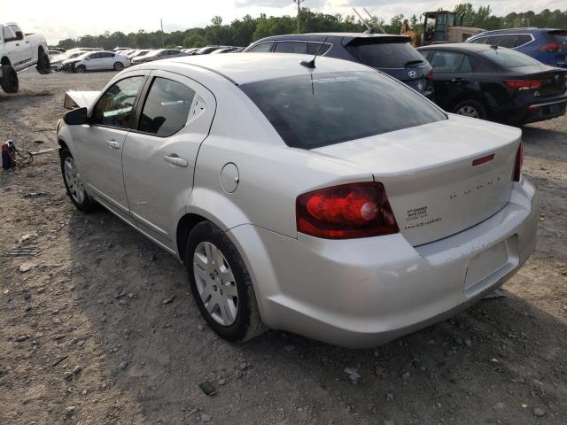 Photo 3 from auction – 2012 DODGE AVENGER SE with VIN 1C3CDZAB7CN324130