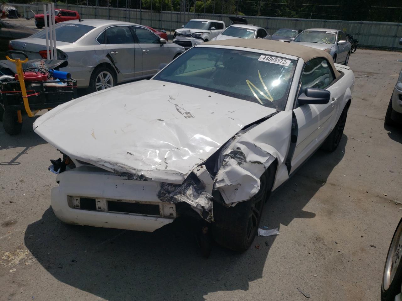 Photo 2 from auction – 2007 FORD MUSTANG with VIN 1ZVFT84N775353447
