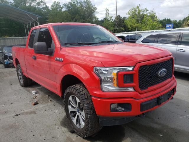 FORD F150 SUPER 2019 with VIN 1FTFX1E54KKE55912 - Photo from auction