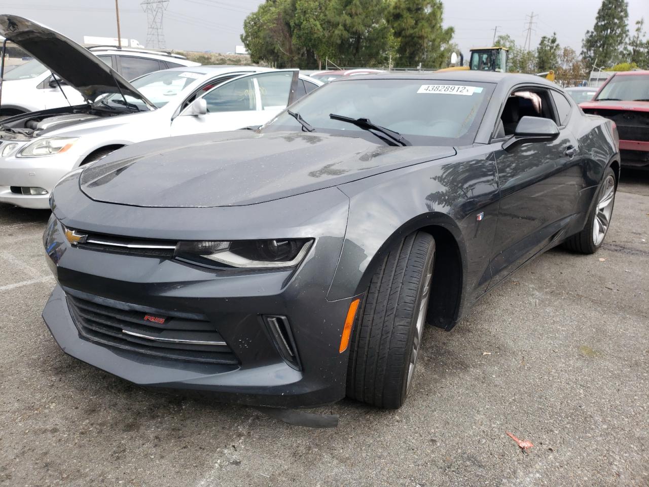 Photo 2 from auction – 2018 CHEVROLET CAMARO LT with VIN 1G1FB1RS6J0163731