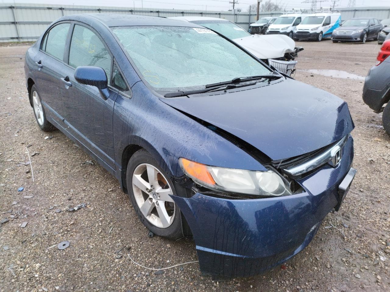 HONDA CIVIC EX 2008 with VIN 1HGFA16868L060970 - Photo from auction