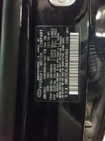 Photo 10 from auction – 2021 HYUNDAI TUCSON with VIN KM8J3CAL8MU406964