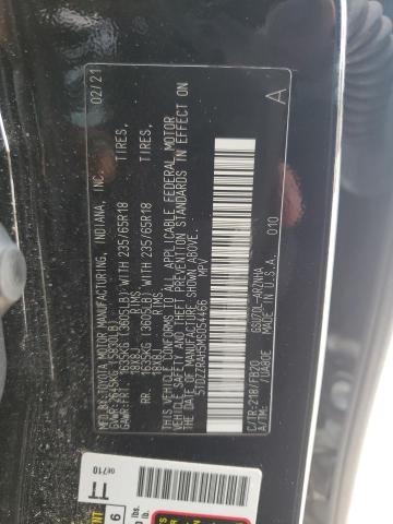 Photo 10 from auction – 2021 TOYOTA HIGHLANDER with VIN 5TDZZRAH5MS054466