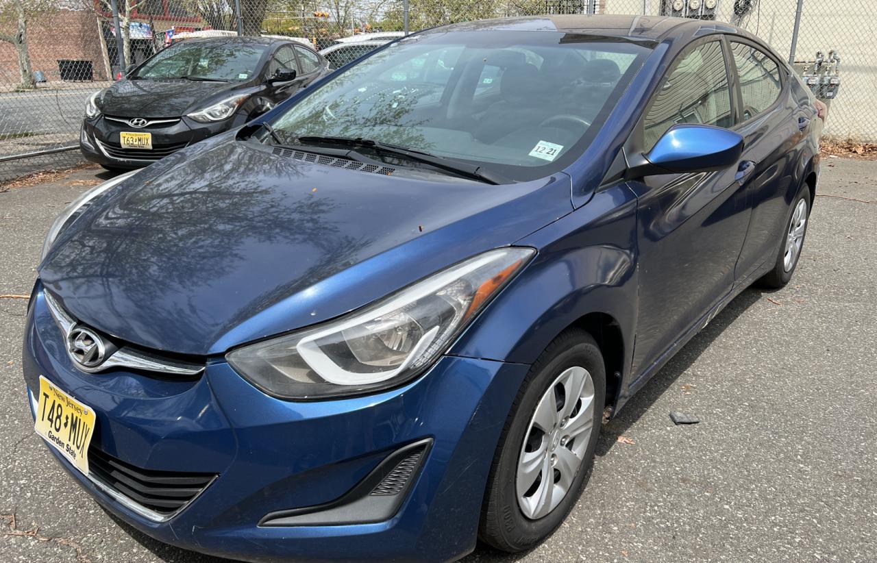 Photo 2 from auction – 2016 HYUNDAI ELANTRA SE with VIN 5NPDH4AE3GH715427