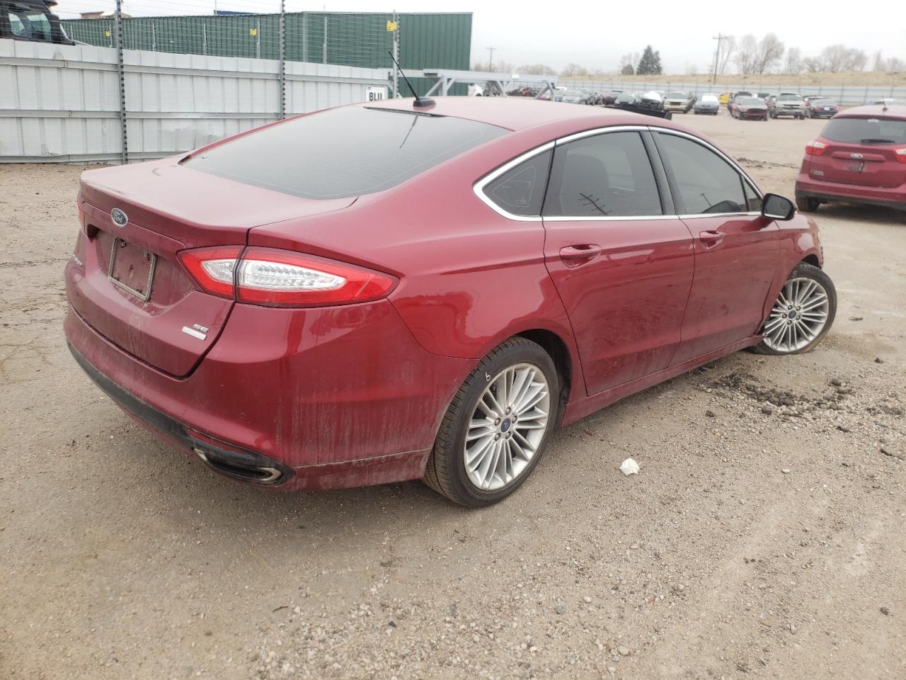 Photo 4 from auction – 2016 FORD FUSION SE with VIN 3FA6P0H91GR193719