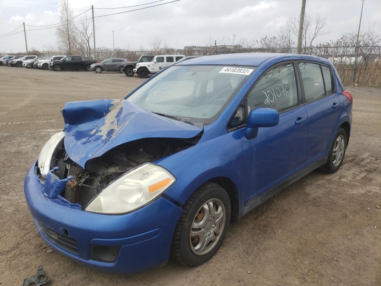 Photo 2 from auction – 2007 NISSAN VERSA S with VIN 3N1BC13E87L362512