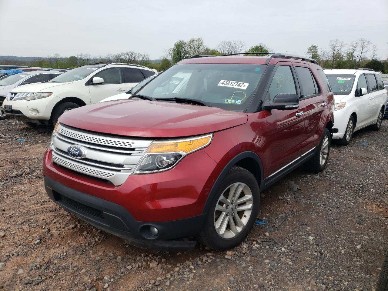 Фото 2 с аукциона – 2014 FORD EXPLORER X с VIN 1FM5K8D89EGA25911