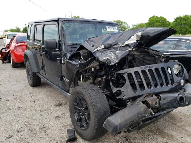 JEEP WRANGLER U 2017 with VIN 1C4BJWDG2HL754740 - Photo from auction