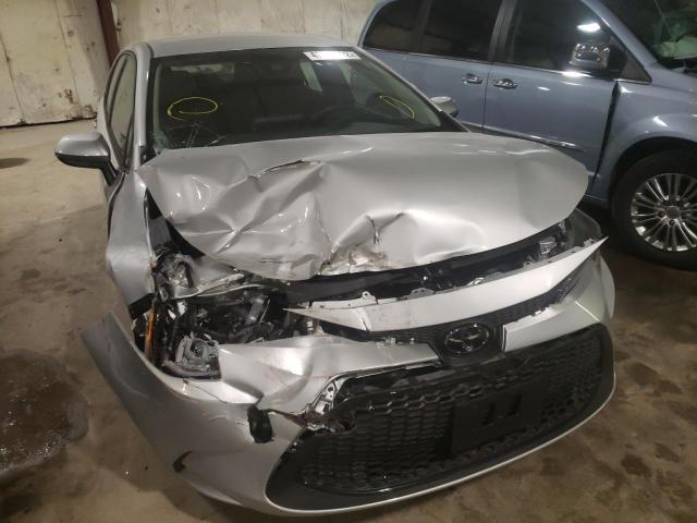 Photo 9 from auction – 2021 TOYOTA COROLLA LE with VIN 5YFEPMAE7MP256201