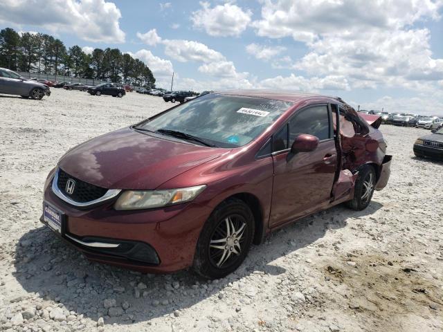 Photo 2 from auction – 2013 HONDA CIVIC LX with VIN 2HGFB2F51DH543721