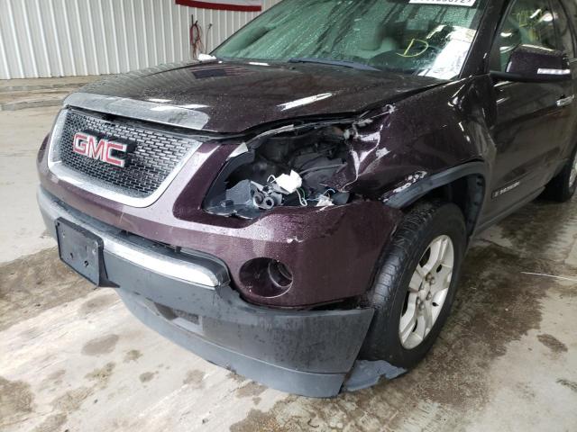 Photo 9 from auction – 2008 GMC ACADIA SLT with VIN 1GKEV33788J181585