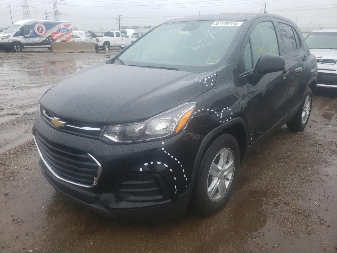 Photo 2 from auction – 2019 CHEVROLET TRAX LS with VIN 3GNCJKSBXKL371782