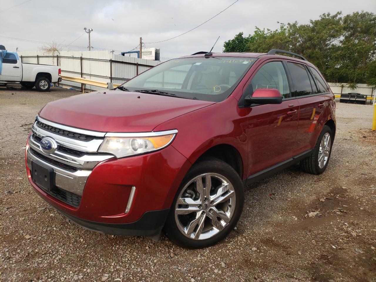 Photo 2 from auction – 2013 FORD EDGE SEL with VIN 2FMDK3JC8DBE25343
