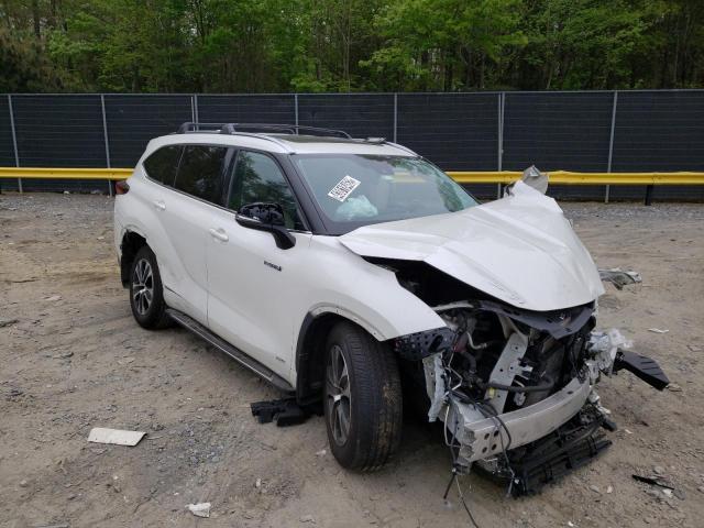 TOYOTA HIGHLANDER 2020 with VIN 5TDHBRCH1LS502844 - Photo from auction