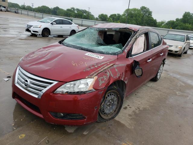 Photo 2 from auction – 2015 NISSAN SENTRA S with VIN 3N1AB7AP5FY366122
