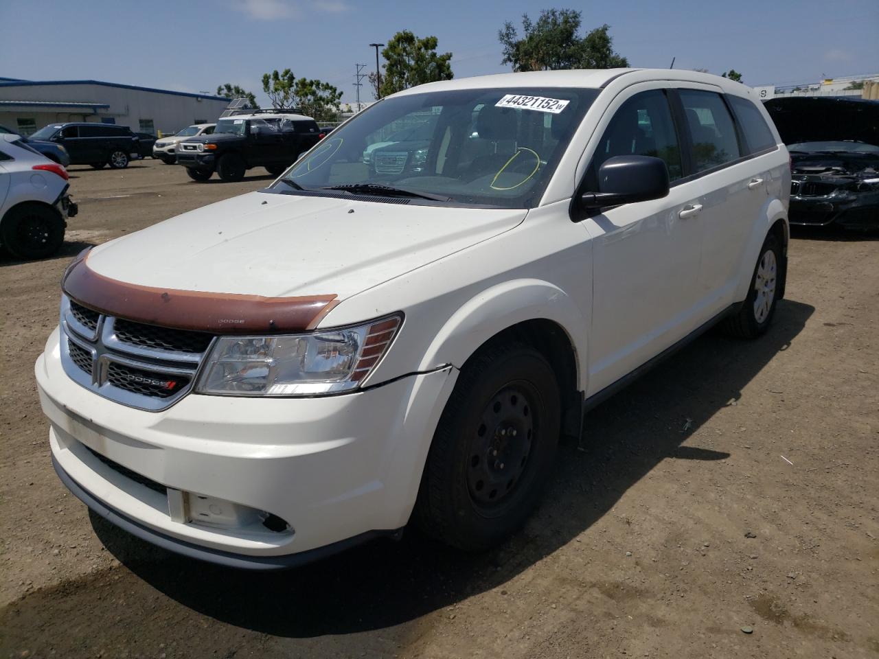 Photo 2 from auction – 2014 DODGE JOURNEY SE with VIN 3C4PDCAB4ET256981