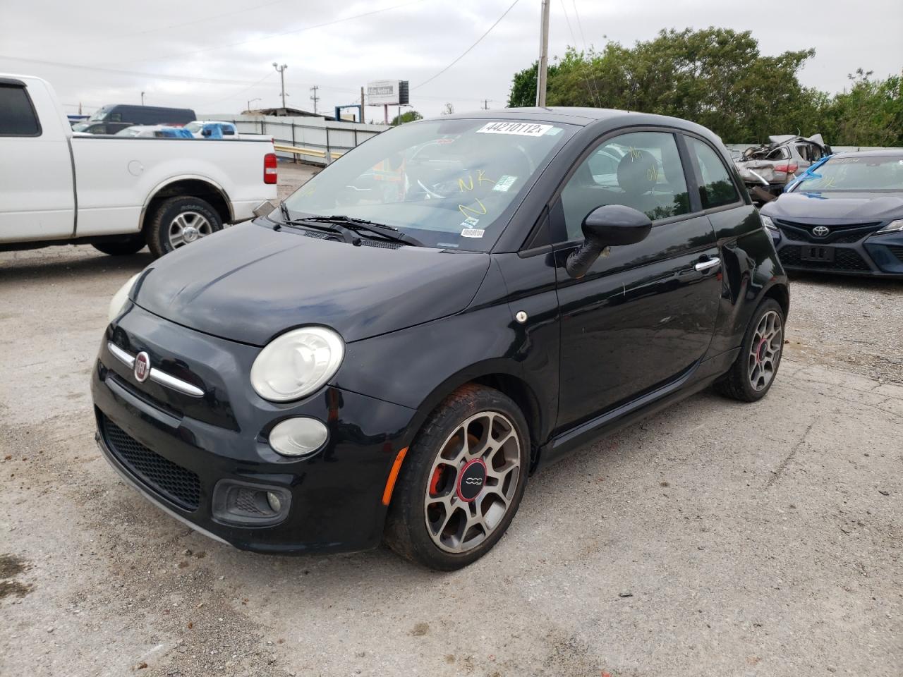 Photo 2 from auction – 2012 FIAT 500 SPORT with VIN 3C3CFFBR1CT107757