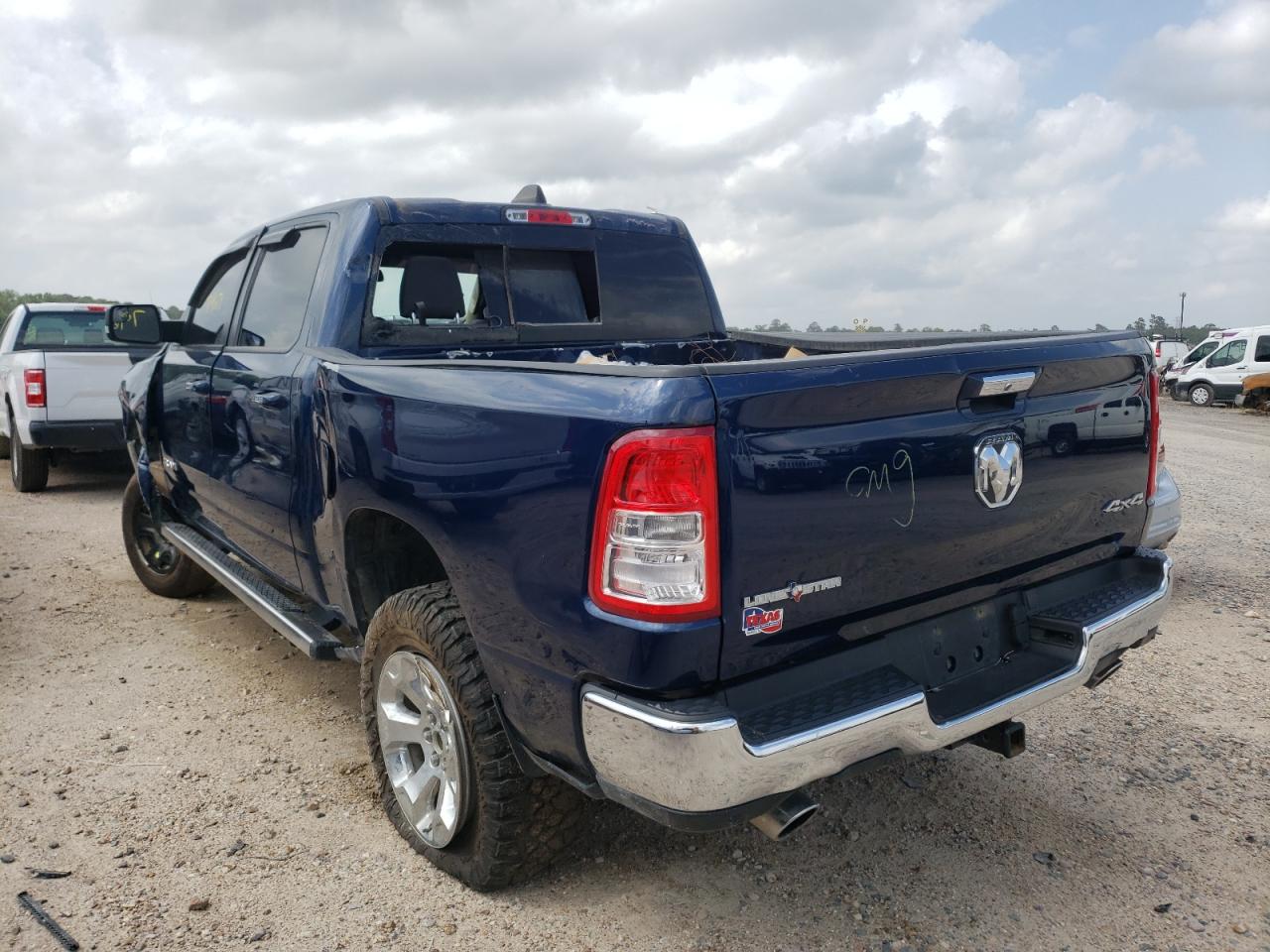 Photo 3 from auction – 2019 RAM 1500 BIG H with VIN 1C6SRFFT3KN623953