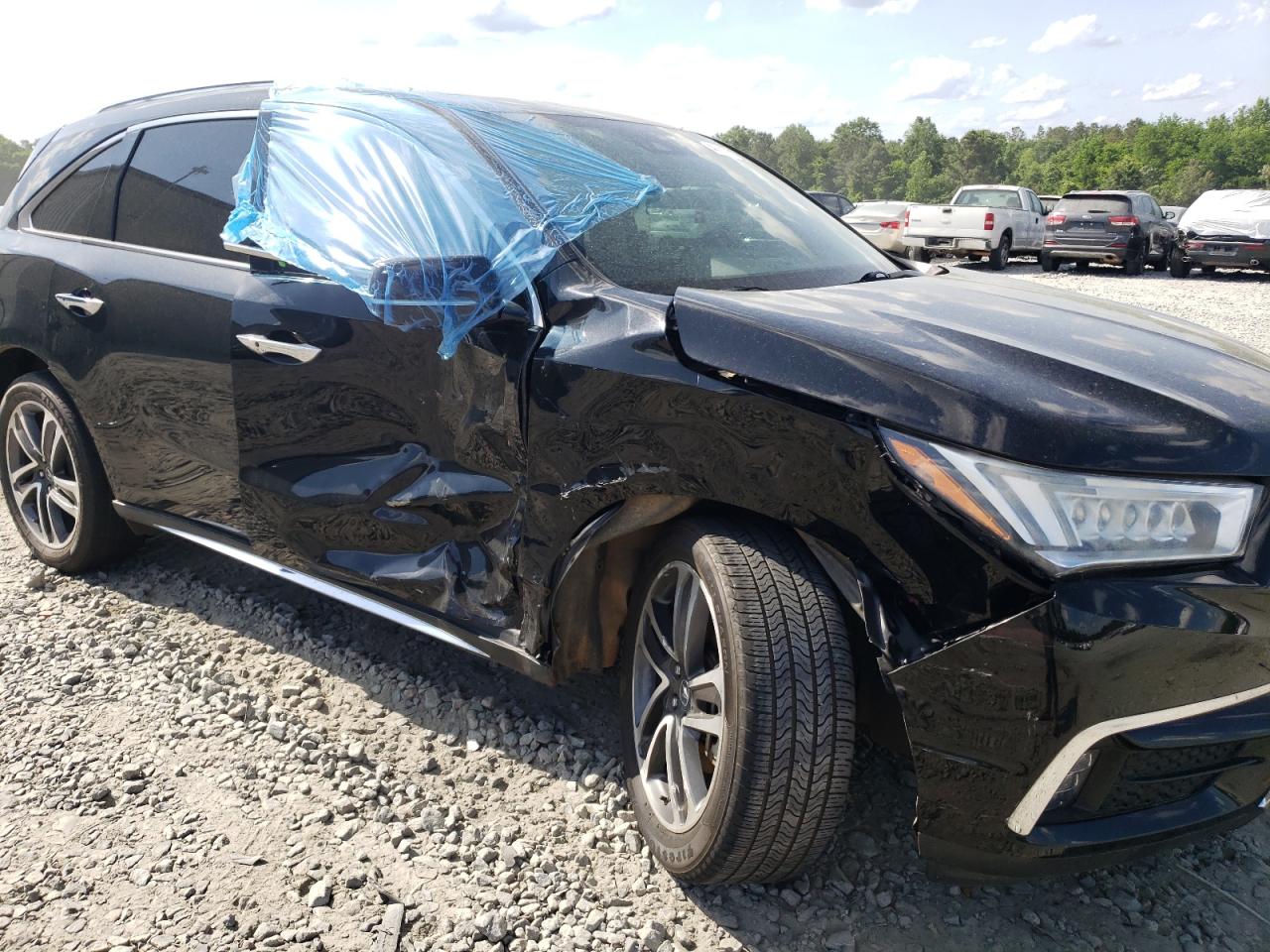 Photo 9 from auction – 2017 ACURA MDX ADVANC with VIN 5FRYD3H88HB011004