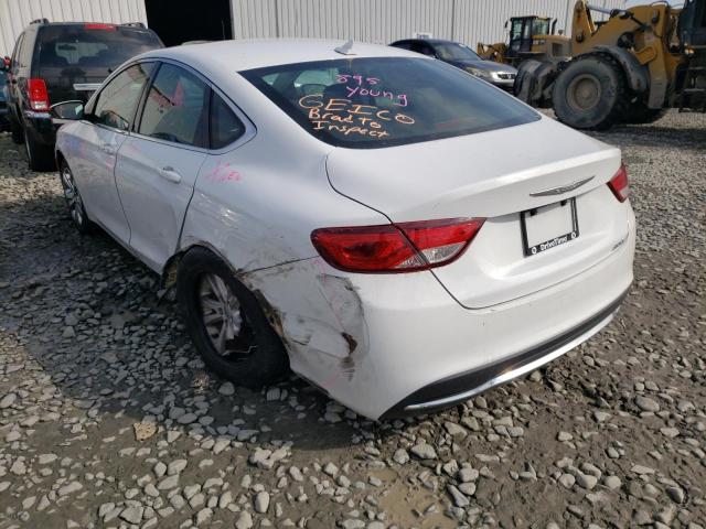 Photo 3 from auction – 2016 CHRYSLER 200 LIMITE with VIN 1C3CCCABXGN124817