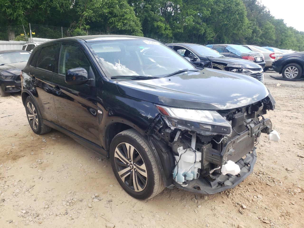 MITSUBISHI OUTLANDER 2020 with VIN JA4AP3AU5LU014454 - Photo from auction