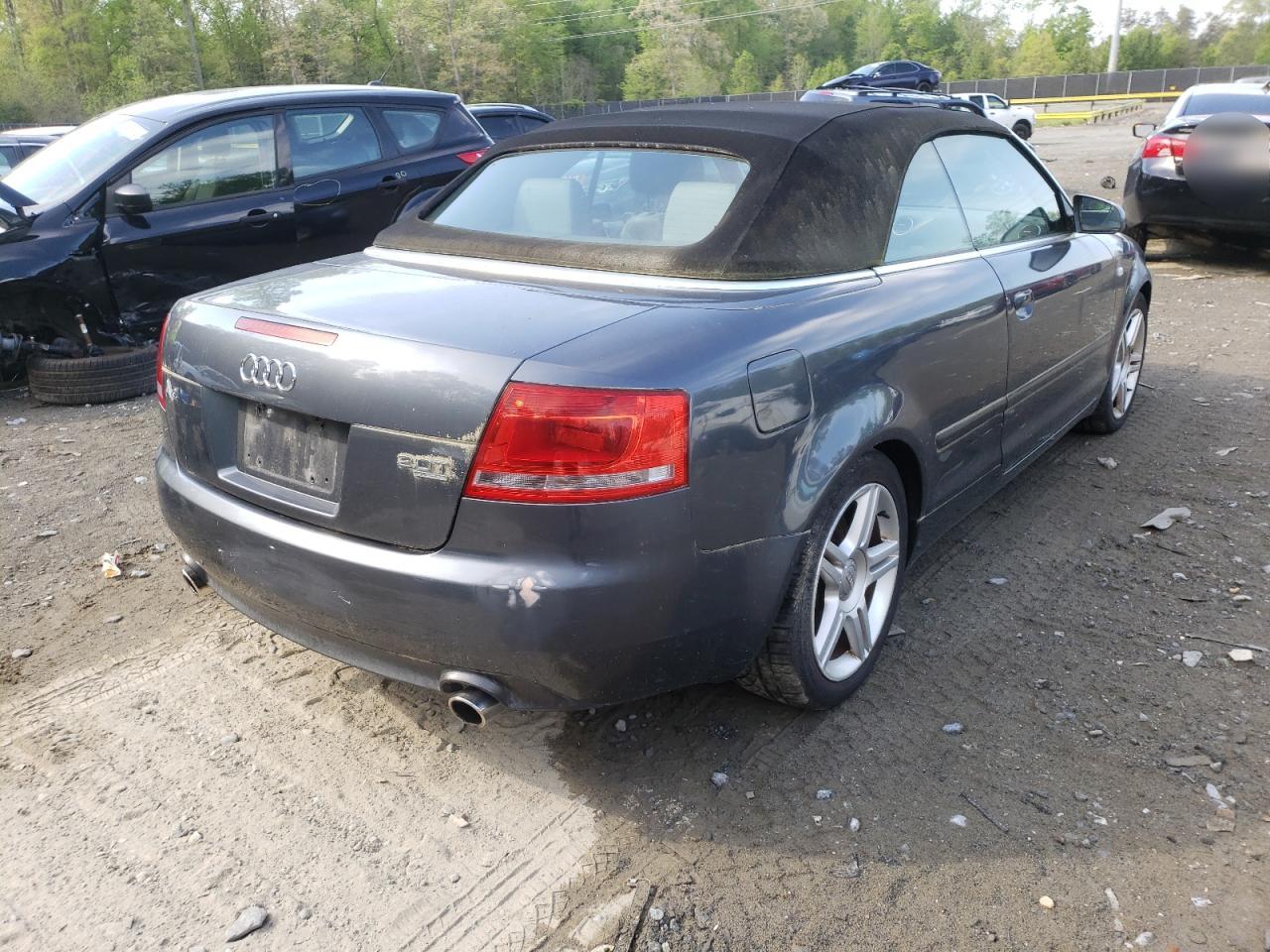 Photo 4 from auction – 2007 AUDI A4 2.0T CA with VIN WAUDF48H87K016184