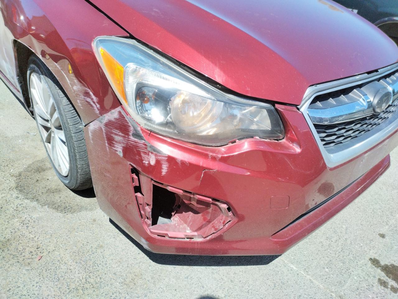Photo 9 from auction – 2012 SUBARU IMPREZA PR with VIN JF1GJAD61CH013643