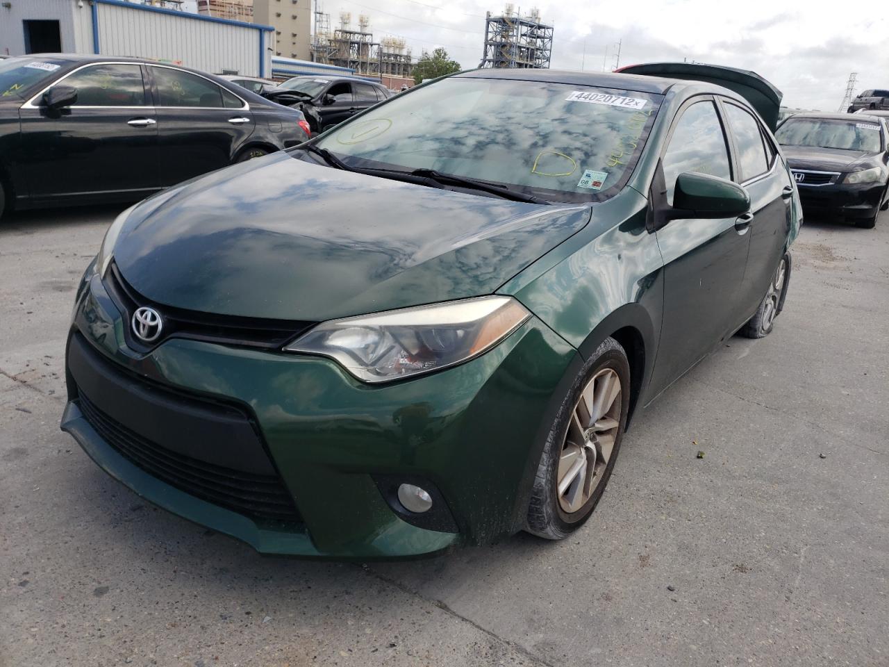 Photo 2 from auction – 2014 TOYOTA COROLLA EC with VIN 5YFBPRHE7EP030182