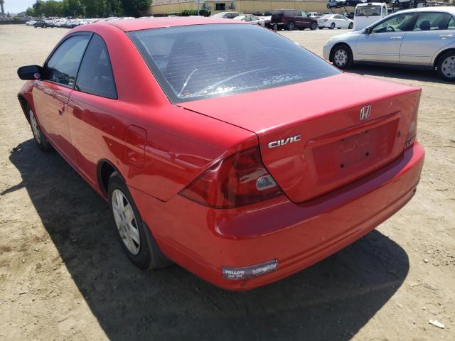 Photo 3 from auction – 2003 HONDA CIVIC LX with VIN 1HGEM22583L083633