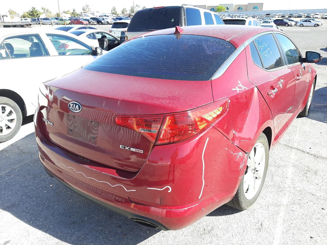 Photo 4 from auction – 2011 KIA OPTIMA EX with VIN KNAGN4A61B5087520
