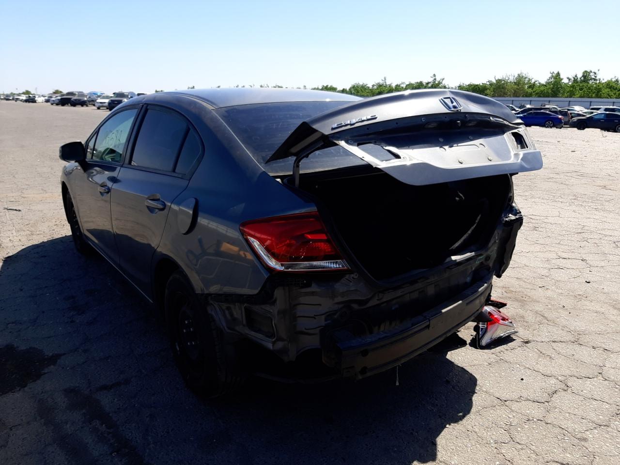 Photo 16 from auction – 2013 HONDA CIVIC LX with VIN 19XFB2F5XDE262141
