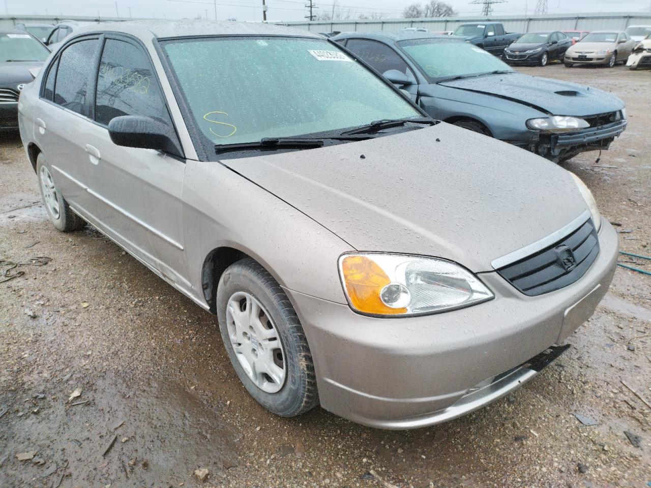 Photo 1 from auction – 2002 HONDA CIVIC LX with VIN 1HGES16592L058698