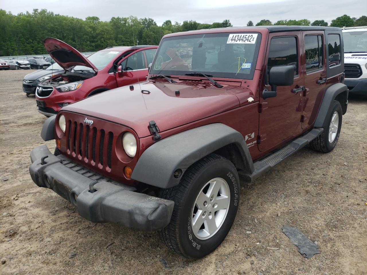 Photo 2 from auction – 2008 JEEP WRANGLER U with VIN 1J4GB39148L635359
