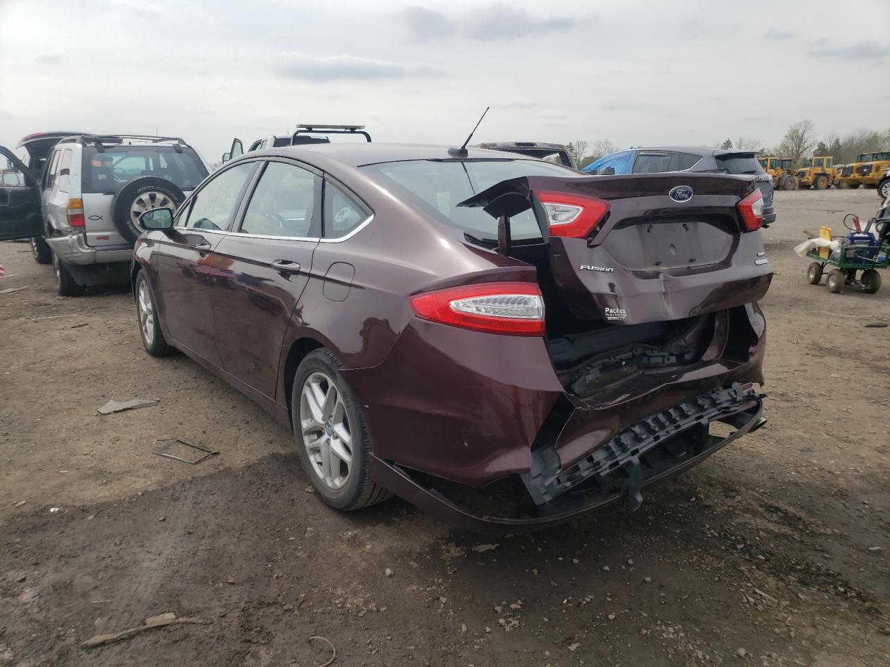 Photo 3 from auction – 2013 FORD FUSION SE with VIN 3FA6P0HR2DR138563