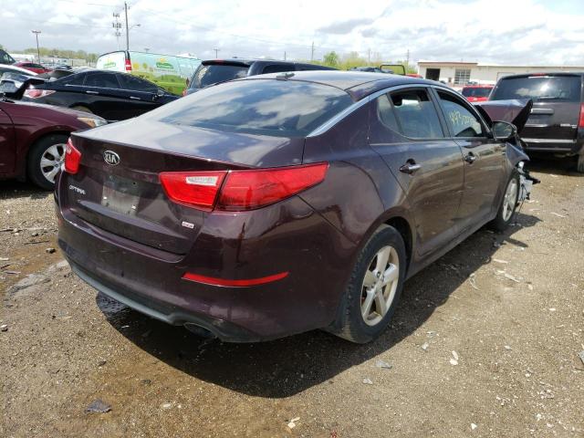 Photo 4 from auction – 2015 KIA OPTIMA LX with VIN 5XXGM4A72FG488137