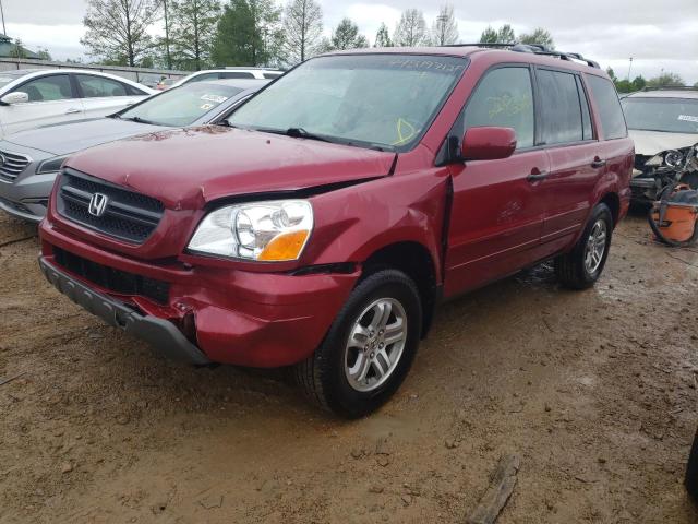Photo 2 from auction – 2005 HONDA PILOT EXL with VIN 5FNYF18525B054108