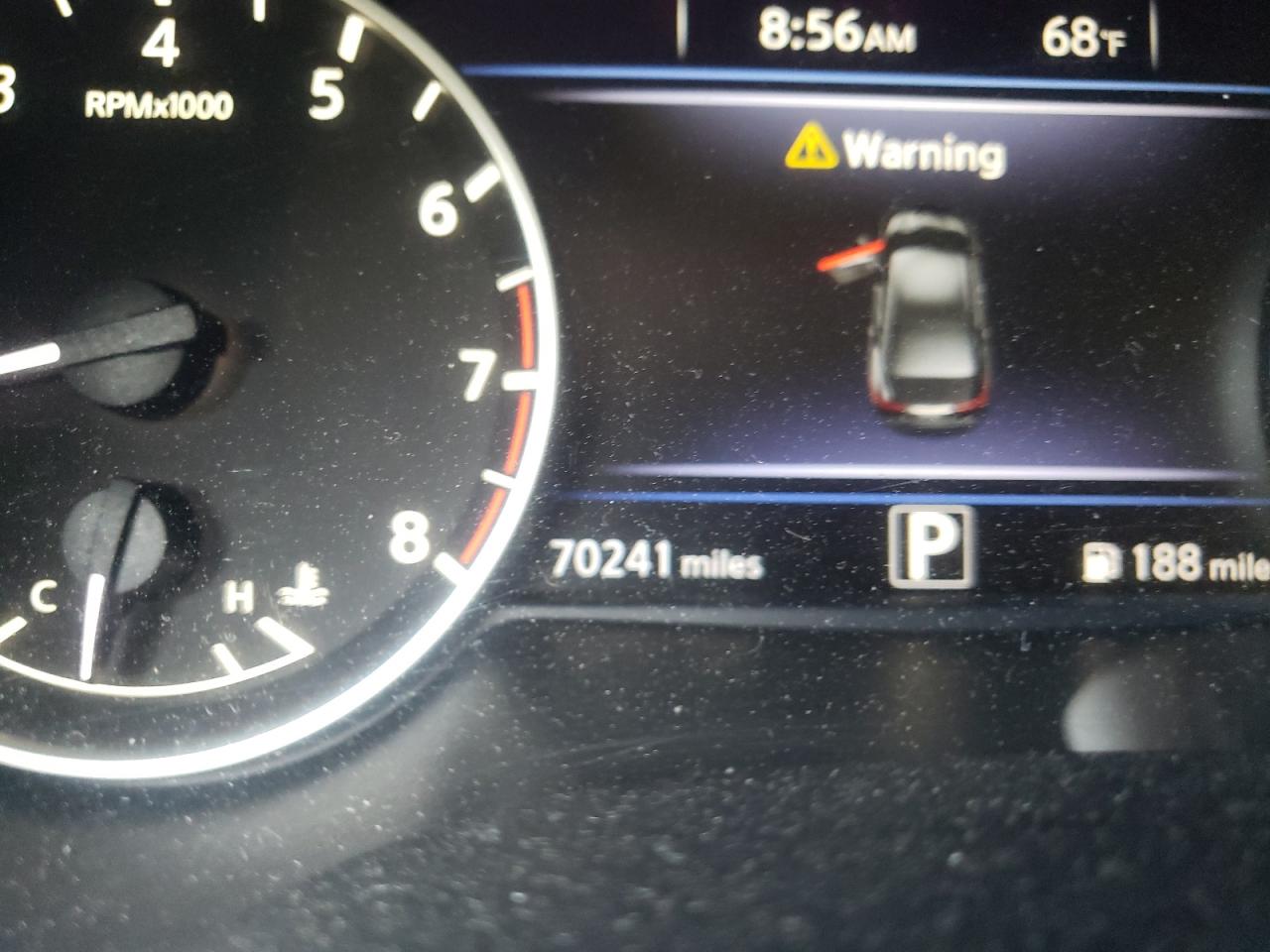 Photo 8 from auction – 2018 NISSAN MAXIMA 3.5 with VIN 1N4AA6AP2JC395711