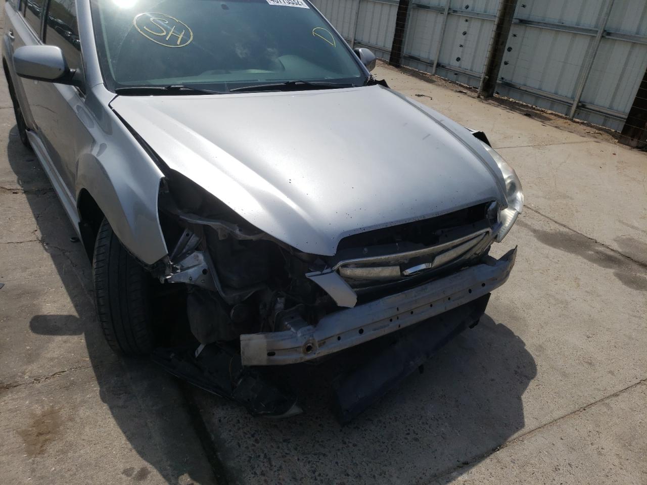 Photo 9 from auction – 2011 SUBARU LEGACY 2.5 with VIN 4S3BMAC68B1258444
