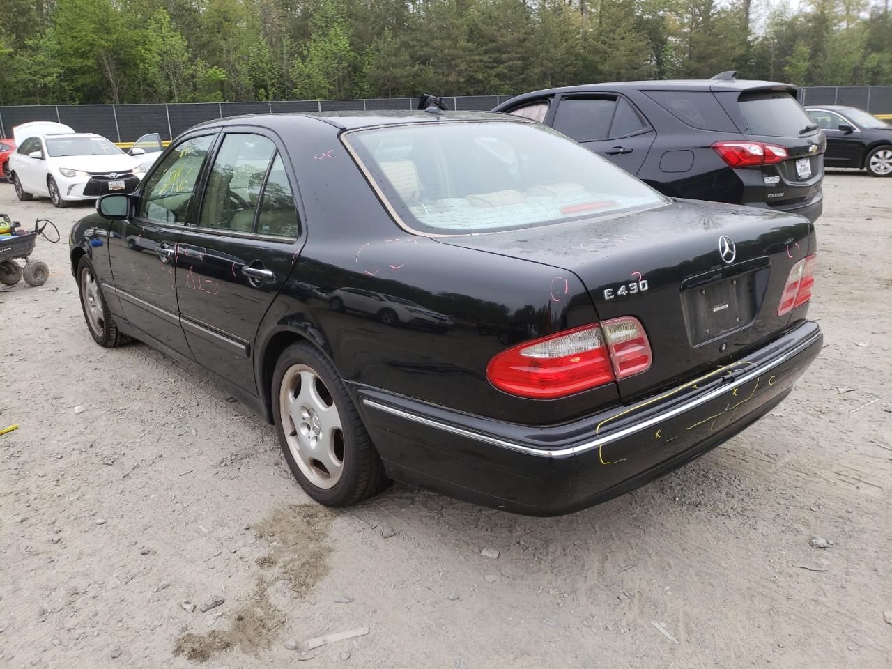 Photo 3 from auction – 2002 MERCEDES-BENZ E 430 with VIN WDBJF70J92B441877