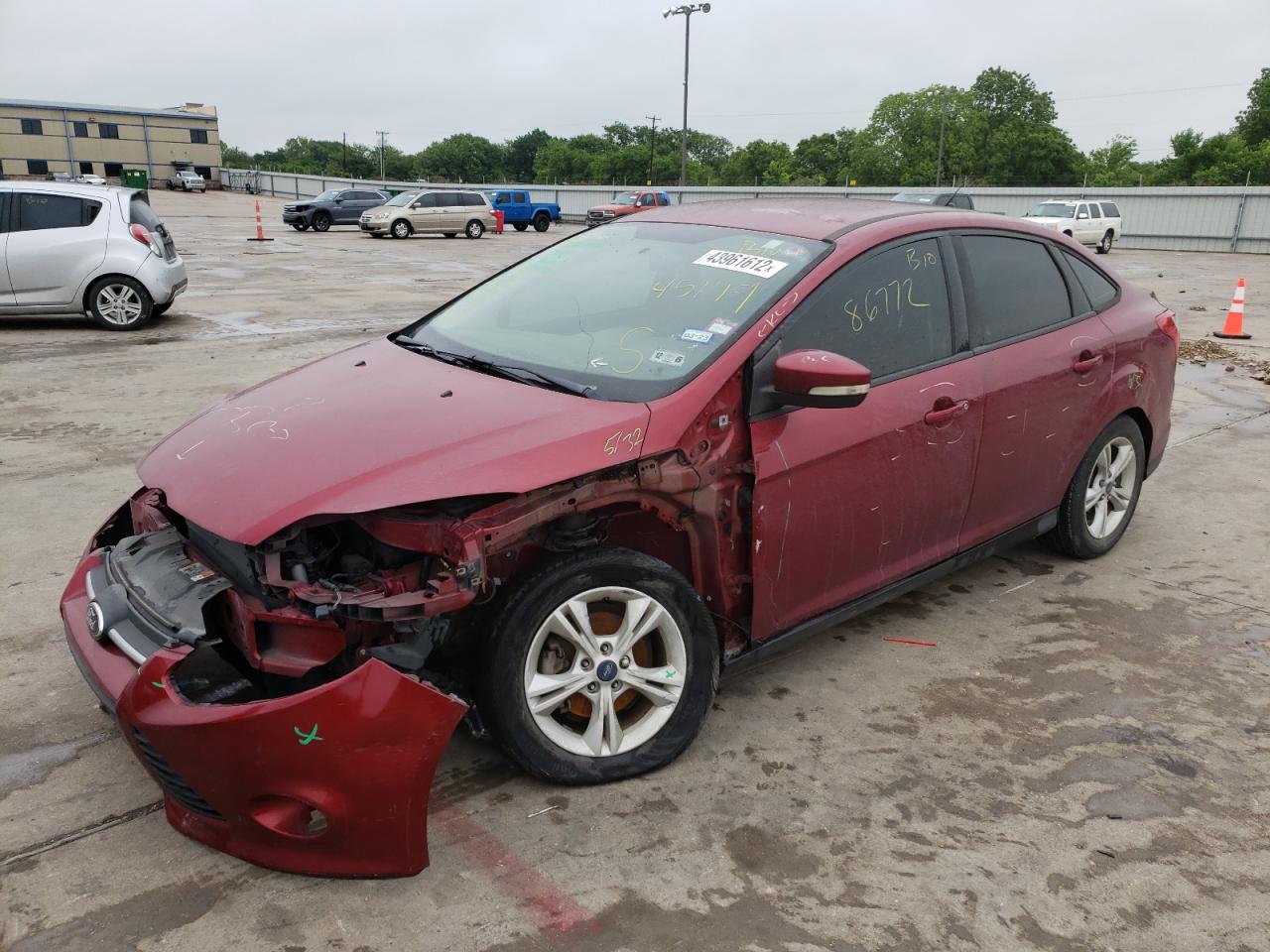 Фото 9 с аукциона – 2014 FORD FOCUS SE с VIN 1FADP3F25EL451119
