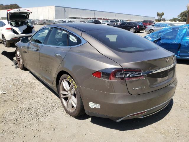 Photo 3 from auction – 2015 TESLA MODEL S 90 with VIN 5YJSA1V28FF099098
