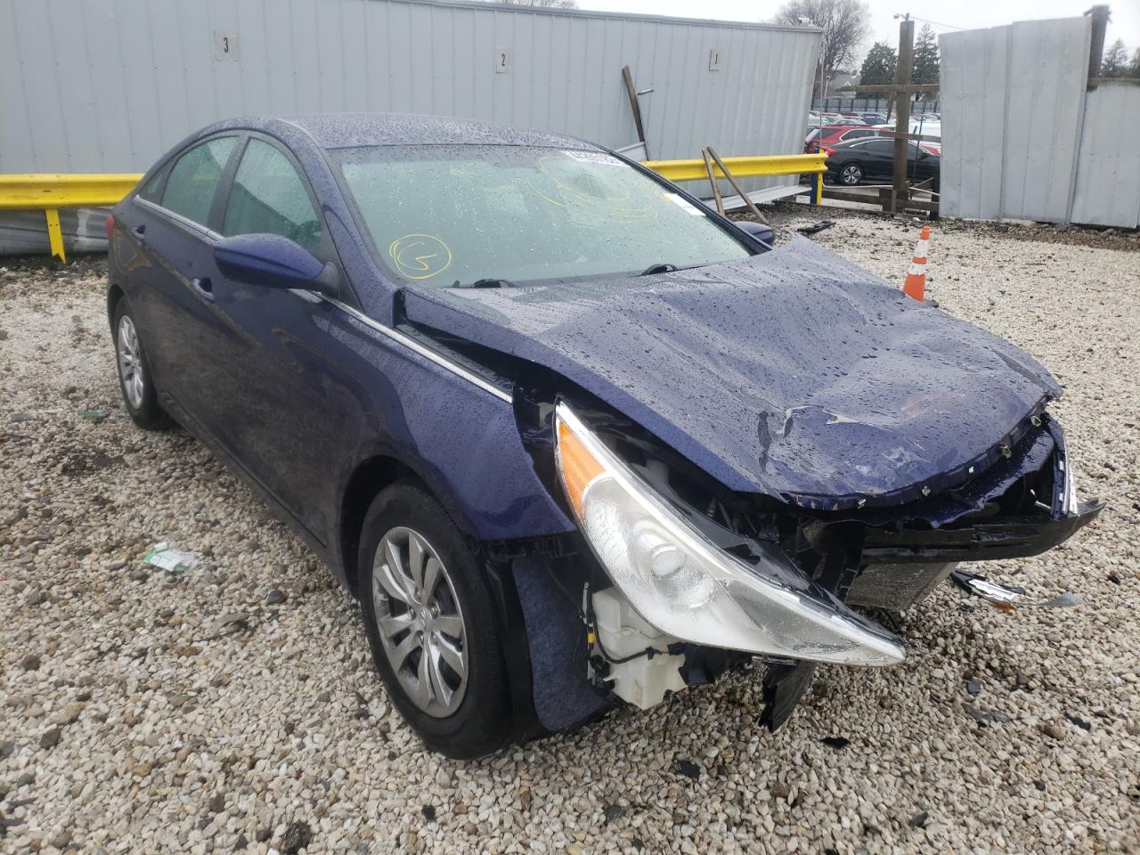 HYUNDAI SONATA GLS 2012 with VIN 5NPEB4AC5CH472959 - Photo from auction