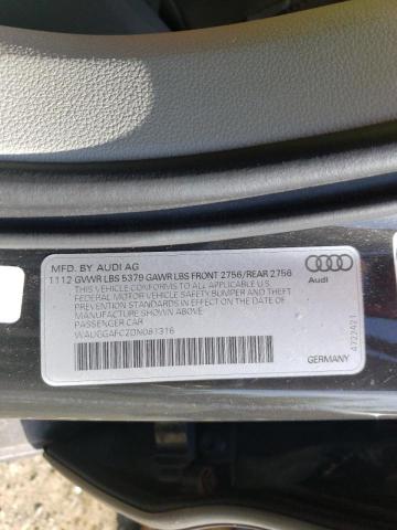 Фото 10 с аукциона – 2013 AUDI A6 PREMIUM с VIN WAUGGAFC2DN081316
