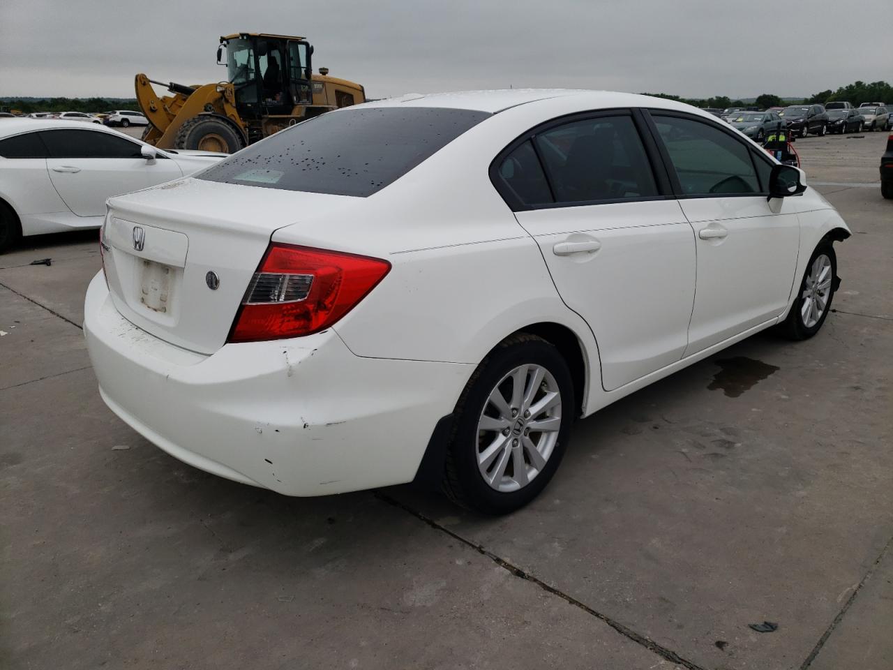 Photo 4 from auction – 2012 HONDA CIVIC EXL with VIN 2HGFB2F97CH580726