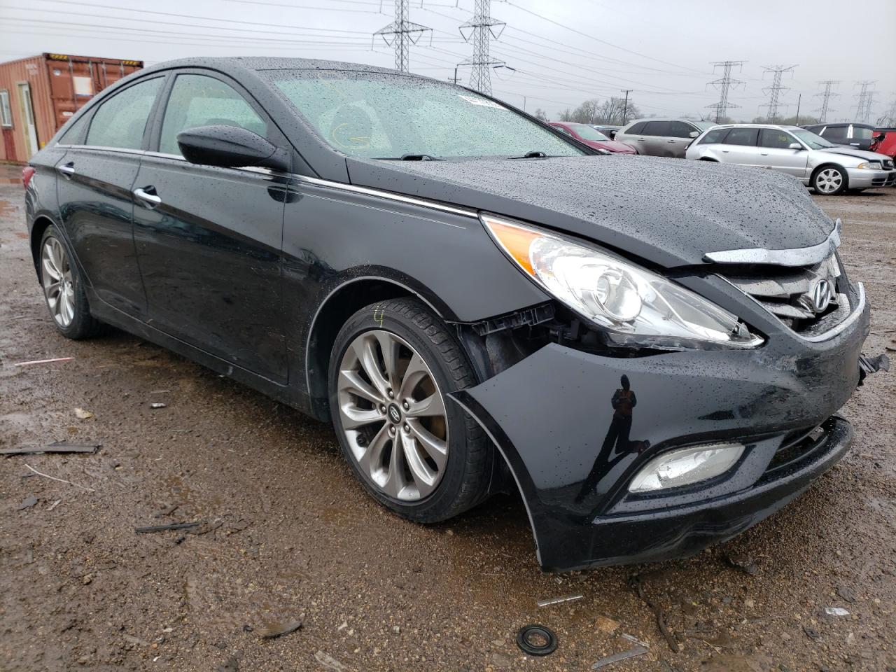 HYUNDAI SONATA SE 2013 with VIN 5NPEC4AC2DH578767 - Photo from auction